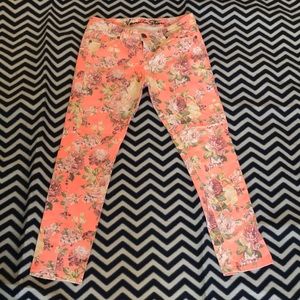Floral Jeans